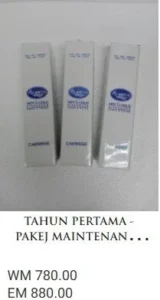 TAHUN PERTAMA - PAKEJ MAINTENANCE RXWATER HOT & COLD DISPENSER (2 CARTRIDGE 1 + 1 CARTRIDGE 2)