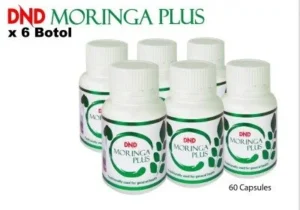 PACKAGE 11: DND MORINGA PLUS - 60 VEGE CAPSULE X 6 BOTOL
