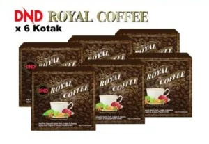 PACKAGE 23: DND ROYAL COFFEE (20G X 15 SACHETS) x 6 BOXES