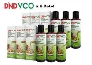 DND VCO (MINYAK KELAPA DARA ORGANIK) 150ML X 6 BOTOL