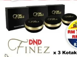 DND FINEZ (FLAWLESS FOUNDATION) X 3