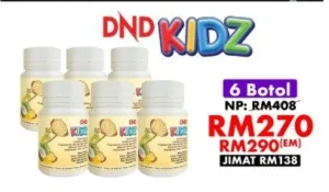 DND KIDZ CHEWABLE X 6 BTL (60 TABLETS)