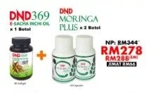 2 DND MORINGA PLUS + 1 DND ESIO
