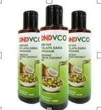 DND VCO (MINYAK KELAPA DARA ORGANIK) 150ML X 3 BOTOL